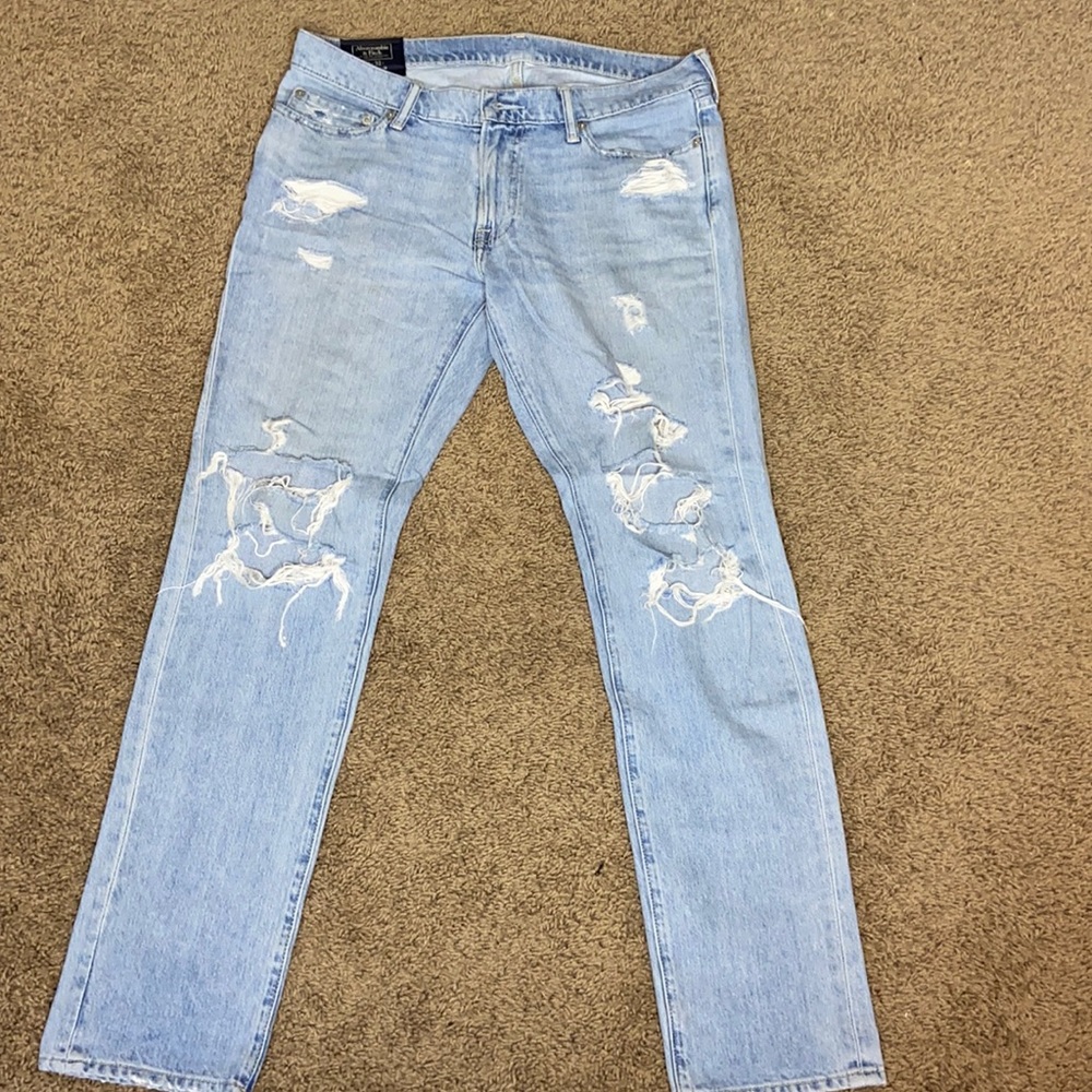 Abercrombie & Fitch mens langdon slim stretch
